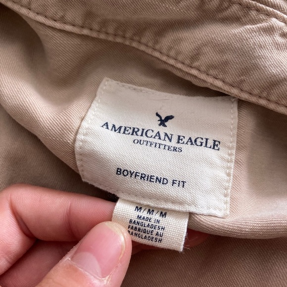BLUSH AMERICAN EAGLE BLOUSE - Picture 4 of 4